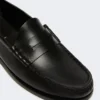 Classic leather moccasins, black Classic leather moccasins, black