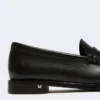 Classic leather moccasins, black Classic leather moccasins, black