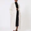 Compact crepe jersey midi skirt, black Compact crepe jersey midi skirt, black