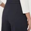 Compact jersey trousers, ultramarine