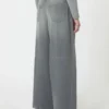 Cotton and viscose denim jeans, medium grey