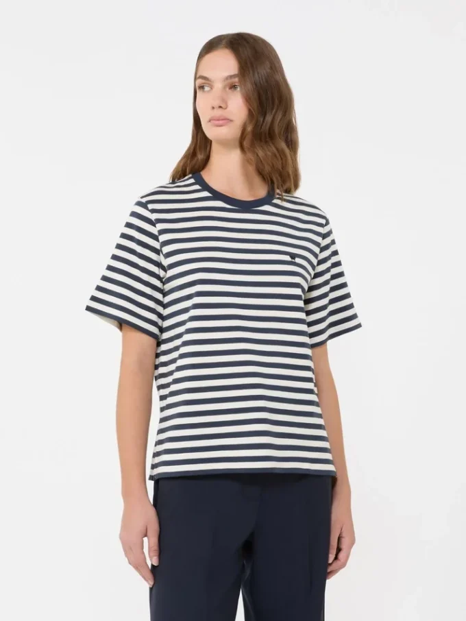 Cotton basic t-shirt, ecru Cotton basic t-shirt, ecru