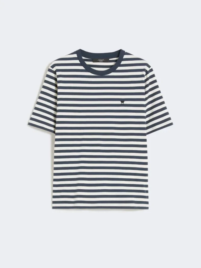 Cotton basic t-shirt, ecru Cotton basic t-shirt, ecru