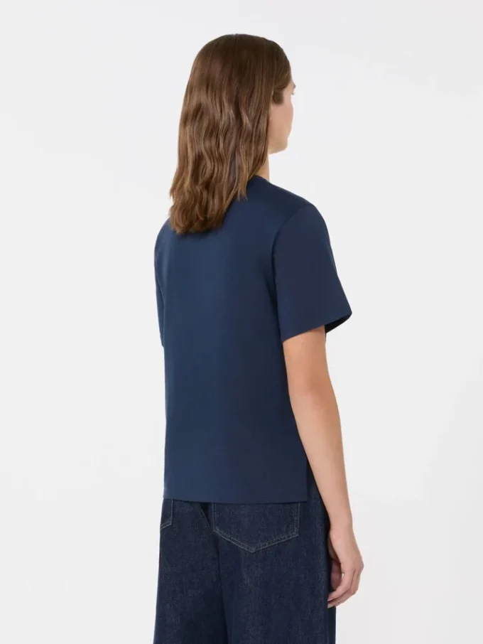 Cotton basic t-shirt, navy Cotton basic t-shirt, navy