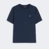 Cotton basic t-shirt, navy Cotton basic t-shirt, navy