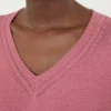 Cotton boxy sweater, antique rose Cotton boxy sweater, antique rose