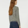 Cotton crew-neck sweater, navy