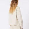 Cotton drill shirt, sand