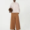 Oversized cotton shirt, pink