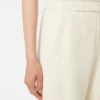 Cotton fleece trousers, ivory Cotton fleece trousers, ivory