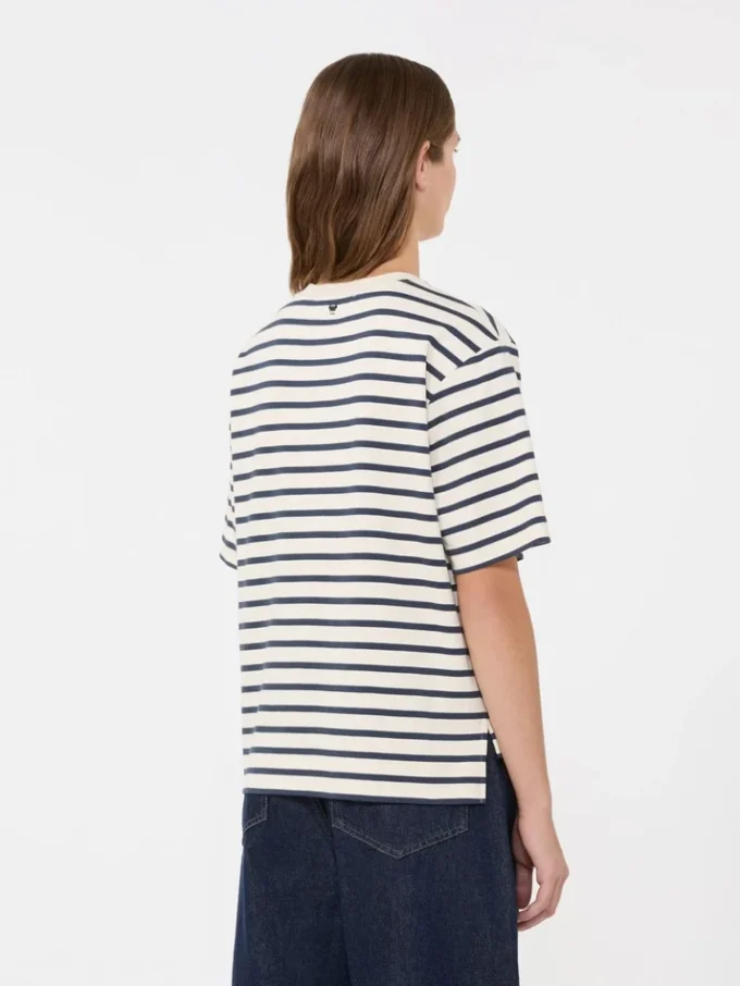 Cotton jersey t-shirt, ecru