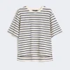 Cotton jersey t-shirt, ecru
