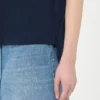 Cotton jersey t-shirt, navy