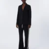 Cotton jersey trousers, black Cotton jersey trousers, black