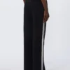 Cotton jersey trousers, black Cotton jersey trousers, black