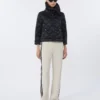 Cotton jersey trousers, ecru Cotton jersey trousers, ecru