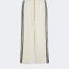 Cotton jersey trousers, ecru Cotton jersey trousers, ecru