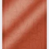 Cotton, modal and cashmere jacquard shawl, coral