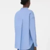 Cotton oxford shirt, light blue