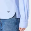 Cotton oxford shirt, light blue