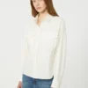Cotton oxford shirt, white