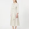 Cotton poplin dress, ice Cotton poplin dress, ice