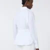 Cotton poplin shirt, optical white