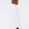 Cotton poplin shirt, optical white