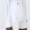 Cotton poplin shirt, optical white