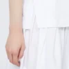 Cotton poplin shirt, optical white
