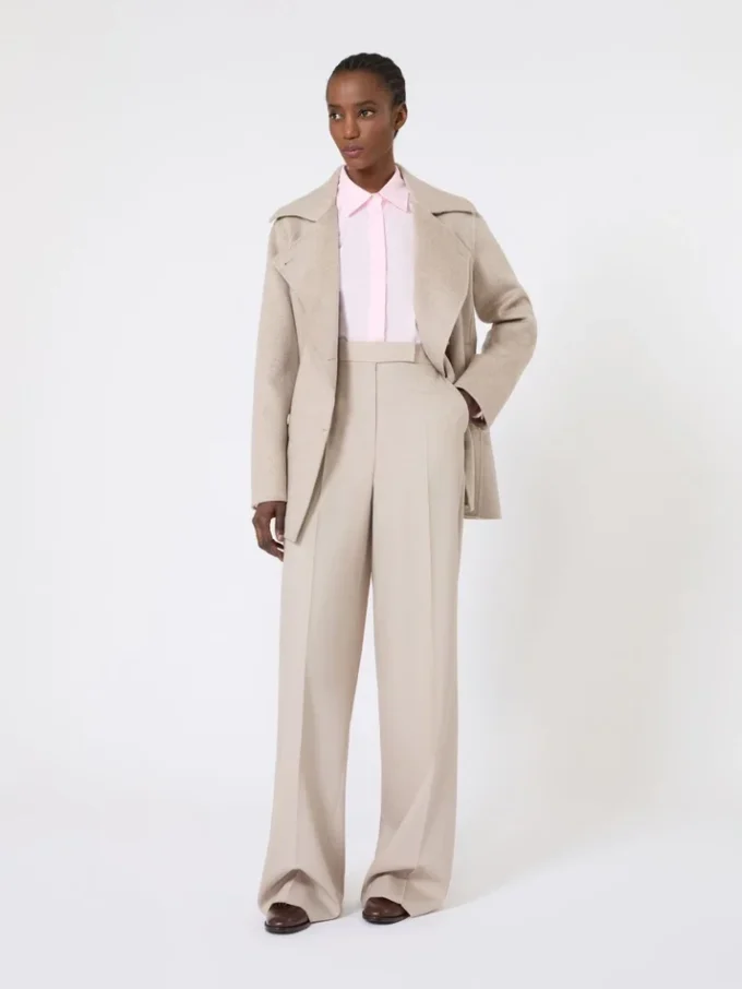 Cotton poplin shirt, pink