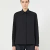 Cotton poplin shirt, ultramarine