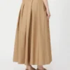 Cotton poplin skirt, desert Cotton poplin skirt, desert