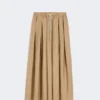 Cotton poplin skirt, desert Cotton poplin skirt, desert