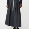 Cotton poplin skirt, ultramarine Cotton poplin skirt, ultramarine