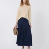 Cotton sweater, ecru