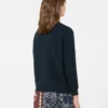 Cotton sweater, navy
