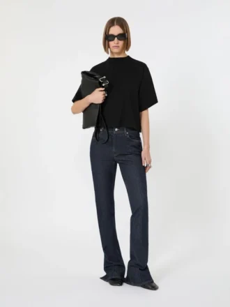 Cotton t-shirt, black