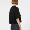 Cotton t-shirt, black