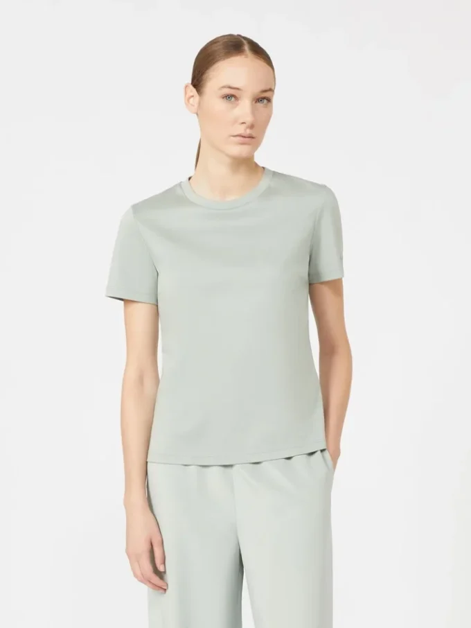 Cotton t-shirt, pastel green