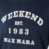 Cotton t-shirt with graphic print, navy