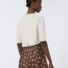 Cotton yarn shrug, white Cotton yarn shrug, white