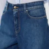 Denim baggy jeans, navy