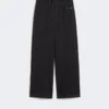 Denim-effect jersey trousers, ultramarine Denim-effect jersey trousers, ultramarine