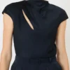 Envers satin jumpsuit, midnightblue Envers satin jumpsuit, midnightblue