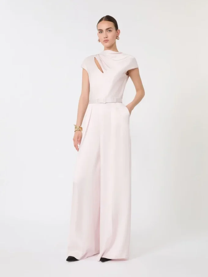 Envers satin jumpsuit, pink Envers satin jumpsuit, pink