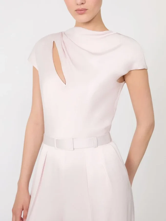 Envers satin jumpsuit, pink Envers satin jumpsuit, pink