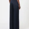 Envers satin trousers, midnightblue