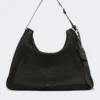 Extra-large handbag in technical mesh, black Extra-large handbag in technical mesh, black