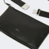 Extra-large handbag in technical mesh, black Extra-large handbag in technical mesh, black